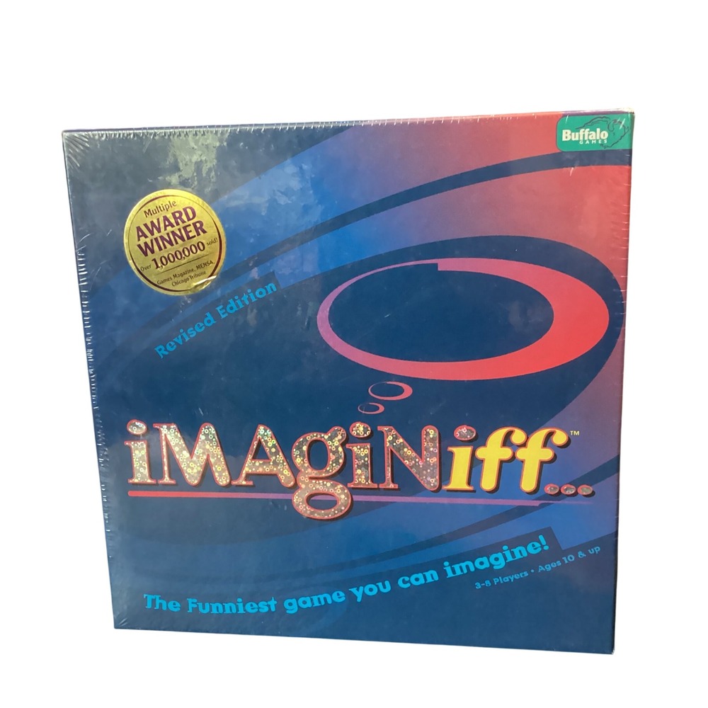 Buffalo Games iMagiNiff Revised Edition Board Game New Sealed Party Game 00175